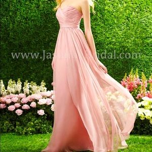 Strapless Pretty in Pink Prom Dress B2 Jasmine